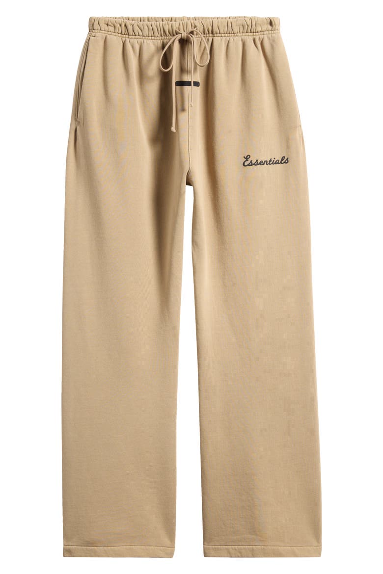Classic Fit Training Logo Flare Leg Sweatpants, Alternate, color, FADED DUNE