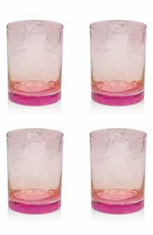 Zodax Set of 4 Aperitivo Rock Glasses