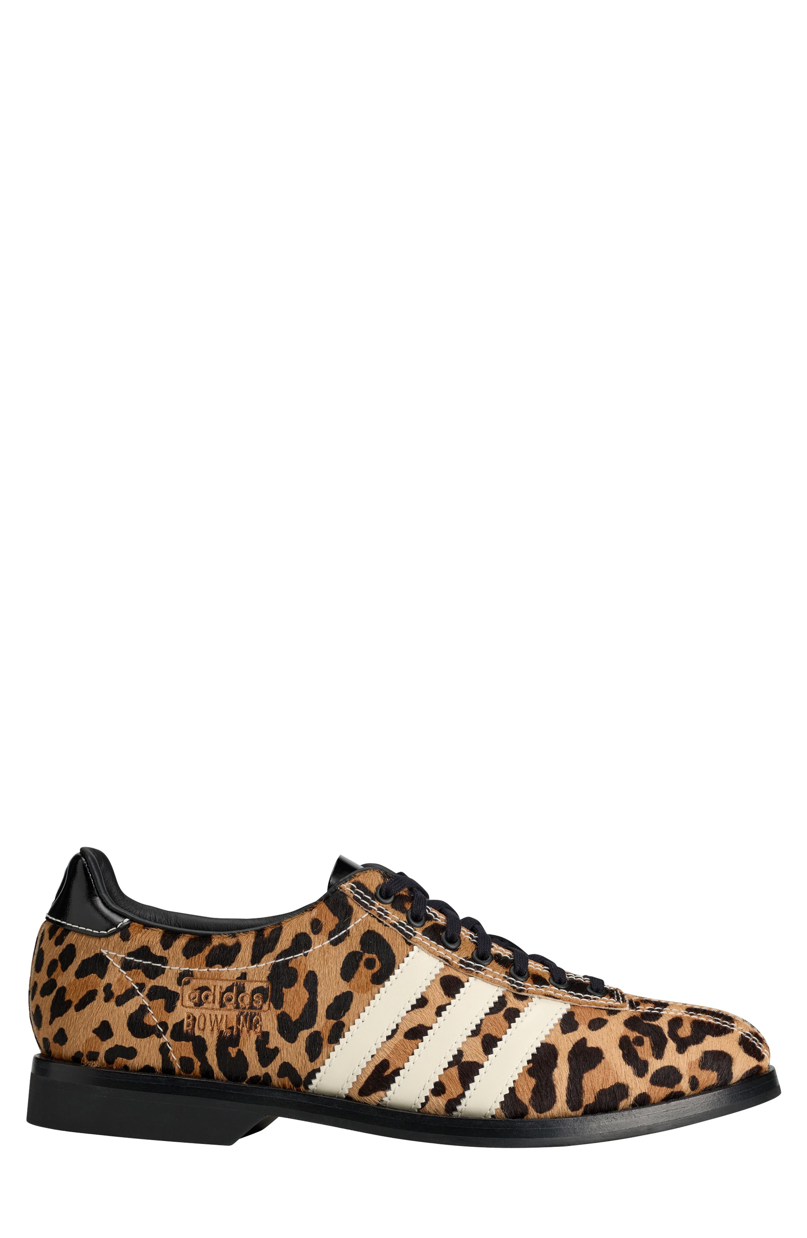 x Brain Dead Genuine Calf Hair Bowling Shoe, Alternate, color, CREAM WHITE/ BLACK CALF HAIR