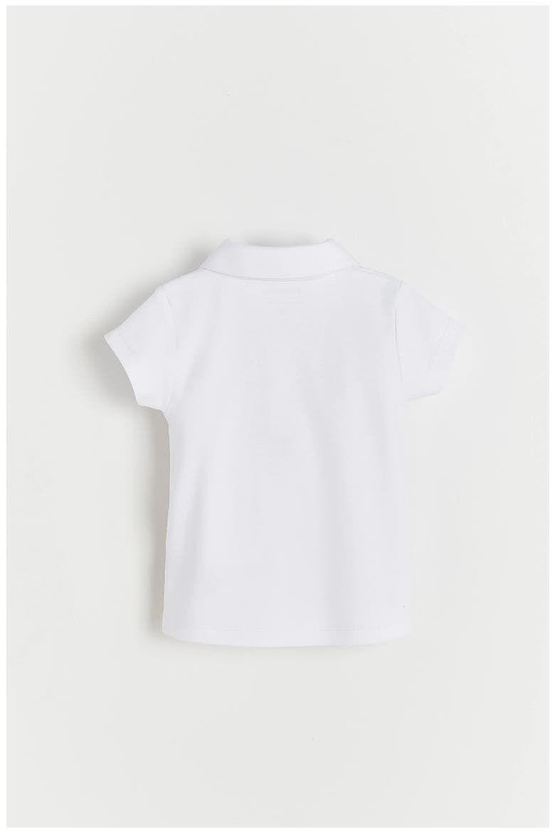 Essential Collared T-Shirt for Infant, Alternate, color, White