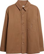 Saint Laurent Belle Chasse Organic Cotton & Linen Overshirt