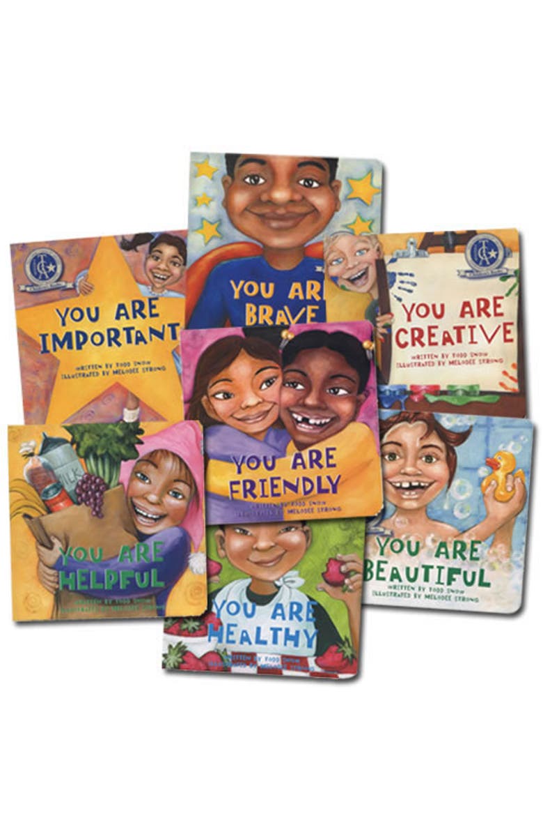 Kaplan Early Learning Company You Are Important Board Books - Set of 7, Main, color, Multicolor