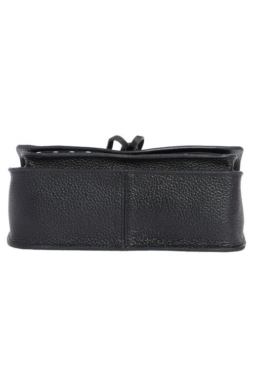 Rebecca Minkoff Darren Leather Messenger Bag In Black