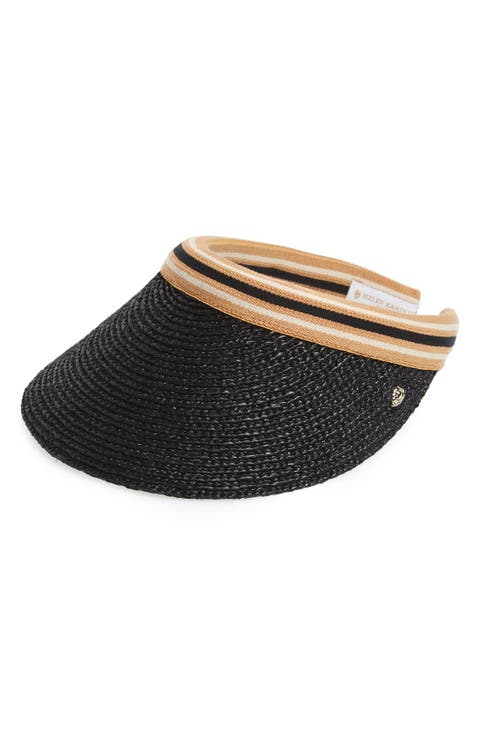 Bianca Raffia Visor