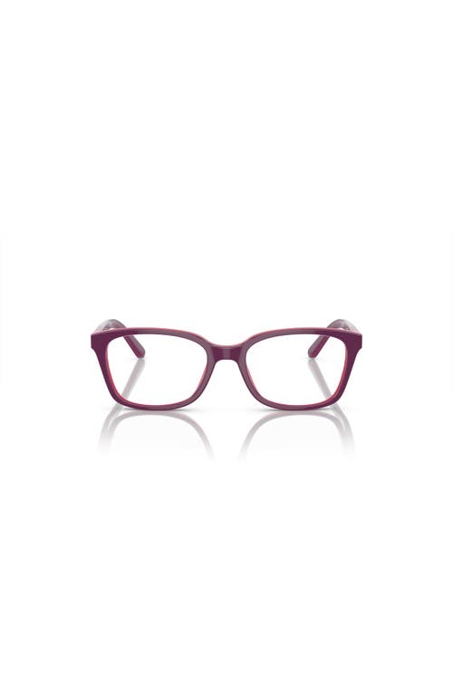 Vogue Eyewear 47mm Square Optical Glasses In Purple
