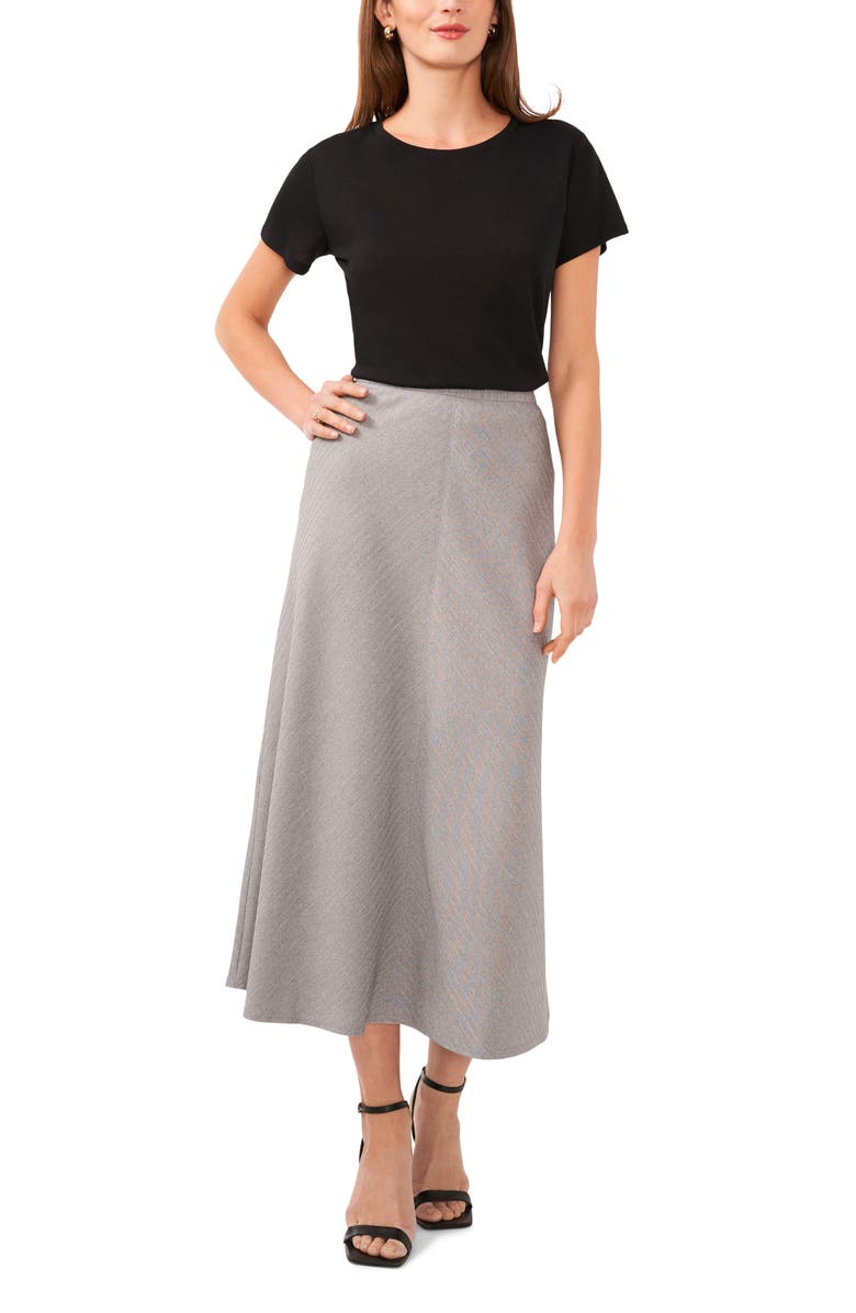 Halogen<sup>®</sup> Center Seam Midi Skirt, Alternate, color, Lunar Rock Grey
