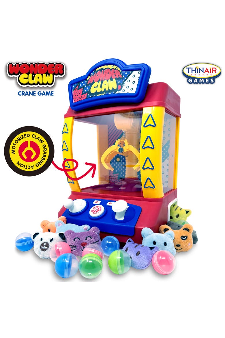 Wonder Claw Crane Machine Arcade Style Game, Alternate, color, Multicolored