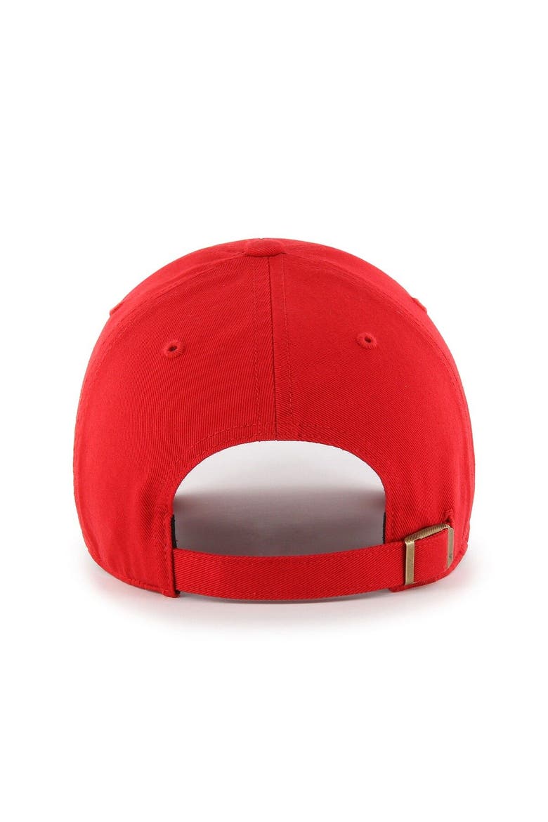 Men's '47 Red Washington Capitals Centerline MVP Adjustable Hat, Alternate, color, Red