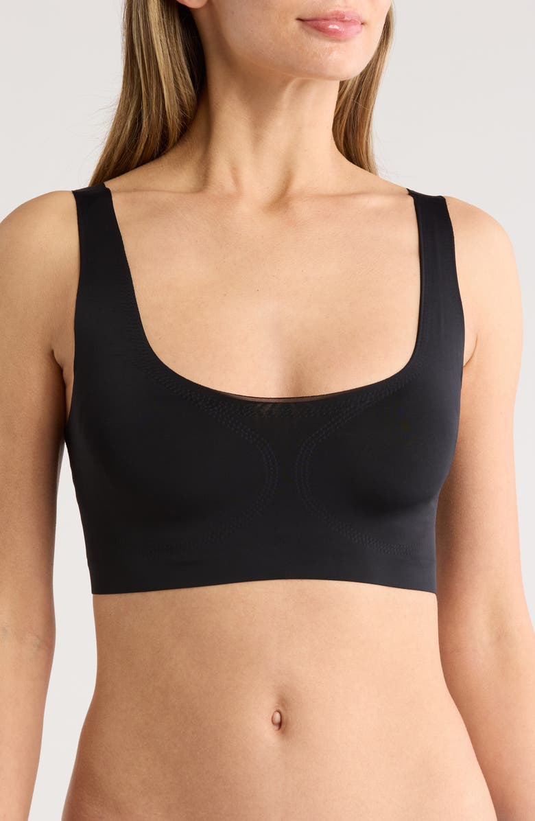 NORDSTROM RACK Assorted 2-Pack Bonded Bralettes, Main, color, Pink Hush Black