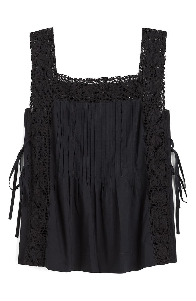Madewell The Sophie Top, Alternate, color, Jet Black