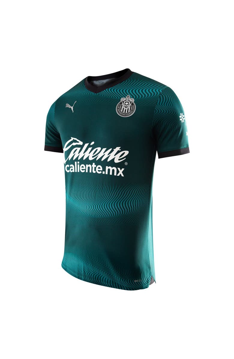 PUMA Men's Puma Green Chivas 2023/24 Third Authentic Jersey, Alternate, color,