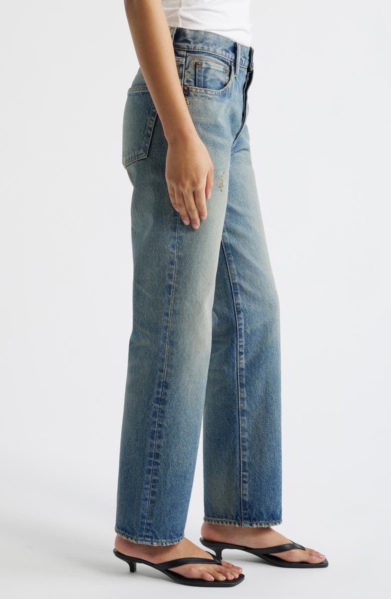 MOUSSY VINTAGE Randolph Straight Leg Jeans, Alternate, color, Light Blue