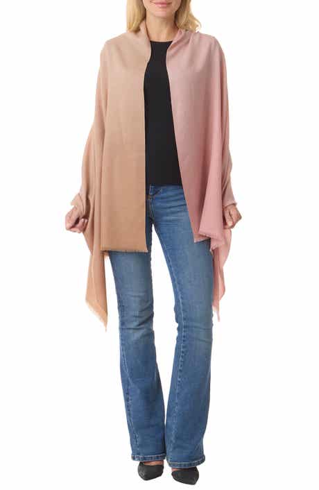 Dip Dye Wool & Cashmere Wrap