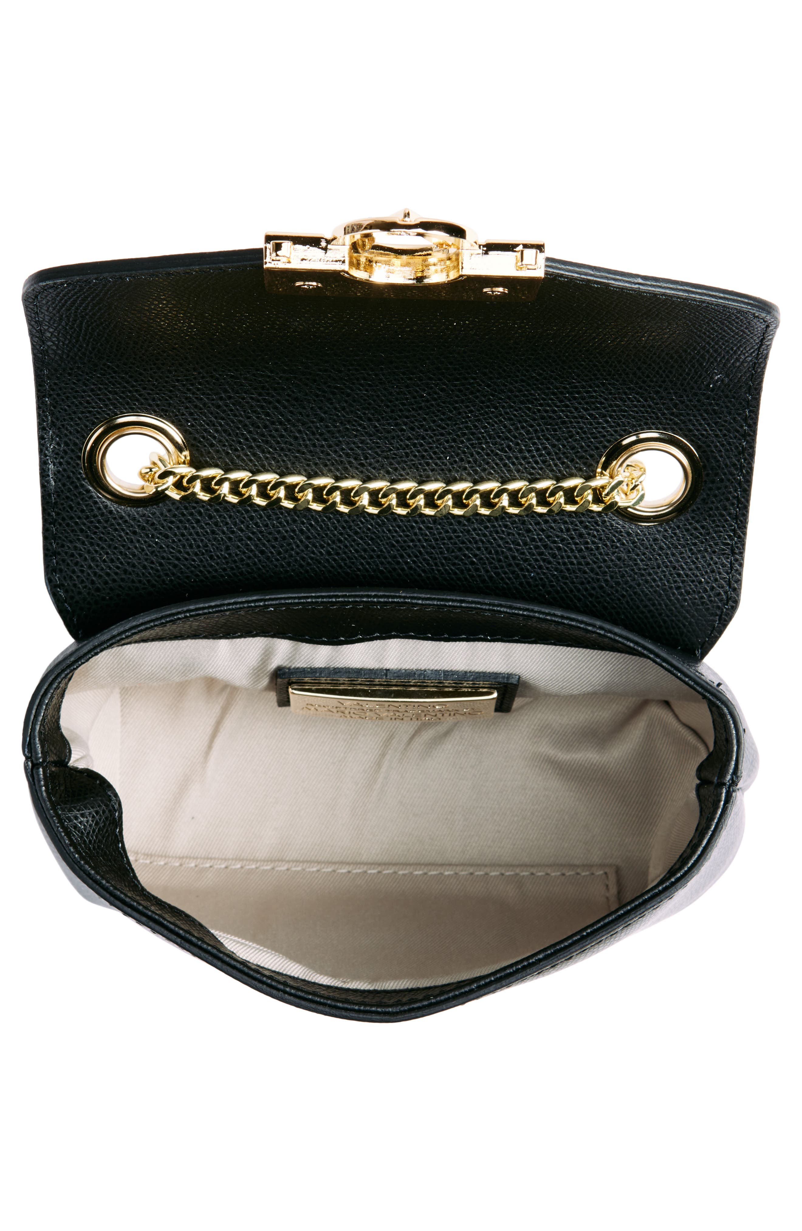 VALENTINO BY MARIO VALENTINO Lola Bonbonniere Leather Crossbody Bag, Alternate, color, 