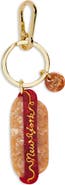 Solar Eclipse Hand Painted New York Hot Dog Key Chain Bag Charm