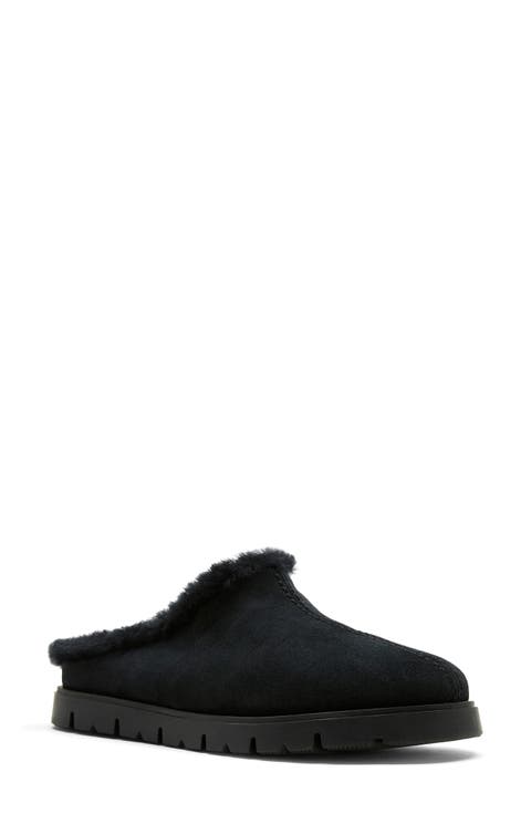 Eva Shearling Lined Slipper (Women)