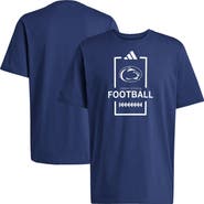 adidas Men's adidas Navy Penn State Nittany Lions Football Cotton T-Shirt