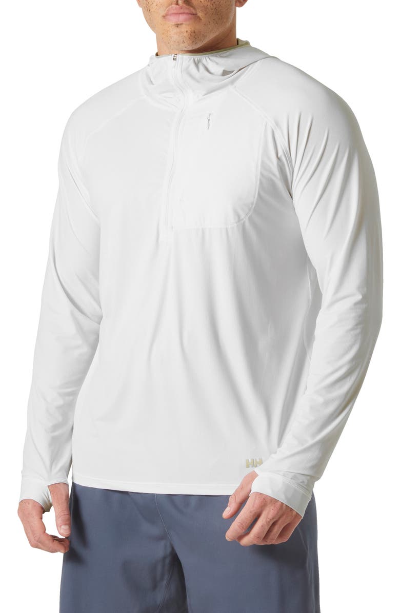 Helly Hansen Shine Solen Performance Half Zip Hoodie, Main, color, 