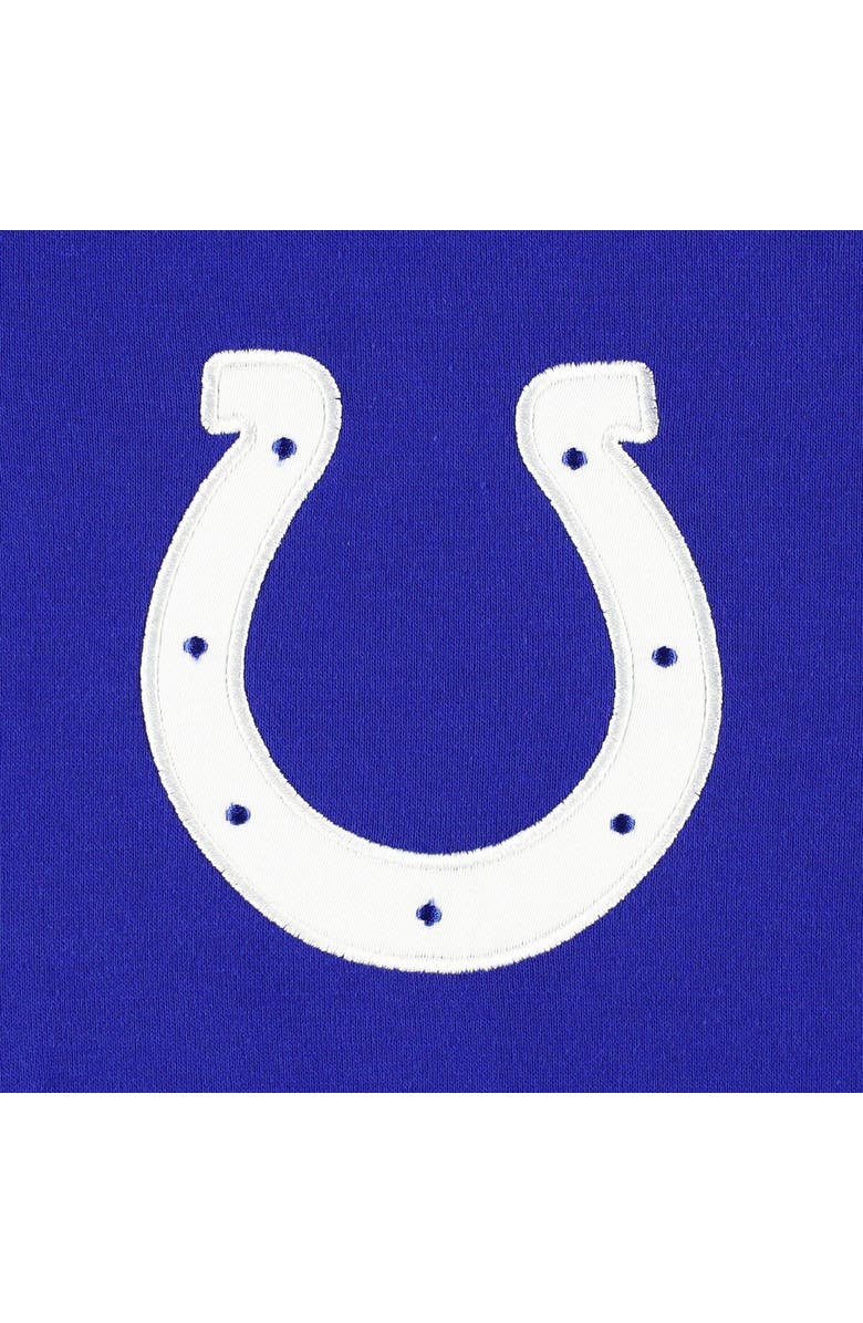 G-III SPORTS BY CARL BANKS Men's G-III Sports by Carl Banks Royal Indianapolis Colts Defender Raglan Full-Zip Hoodie Varsity Jacket, Alternate, color, Royal