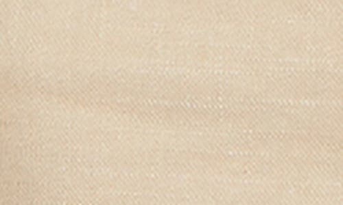 Shop Nydj Marilyn Linen Blend Straight Leg Pants In Feather