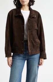 Nili Lotan Cirque Suede Jacket