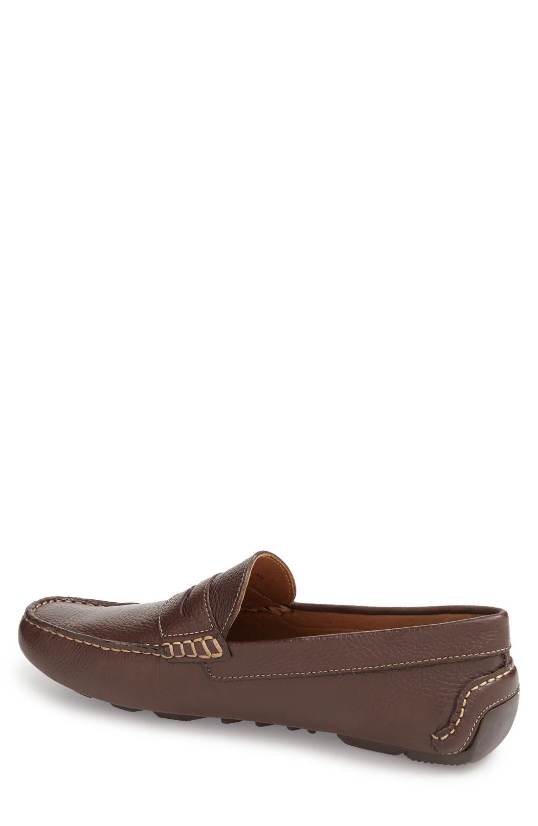 Bermuda Driving Loafer, Alternate, color, CHOCOLATE
