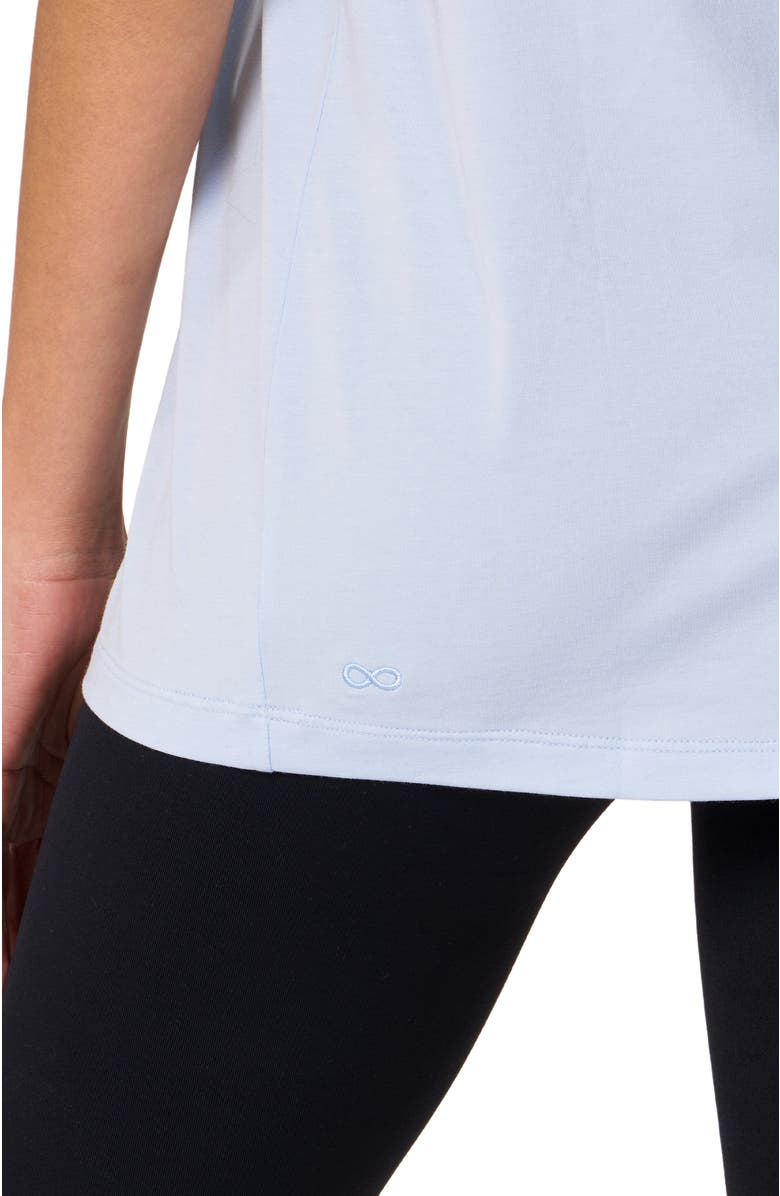 Rebody Active Rebody Essentials Oversized Short Sleeve Top, Alternate, color, Baby Blue