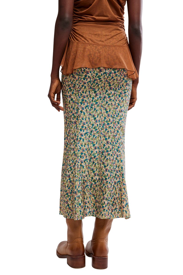 Bonita Printed Maxi Skirt, Alternate, color, LILYPAD COMBO