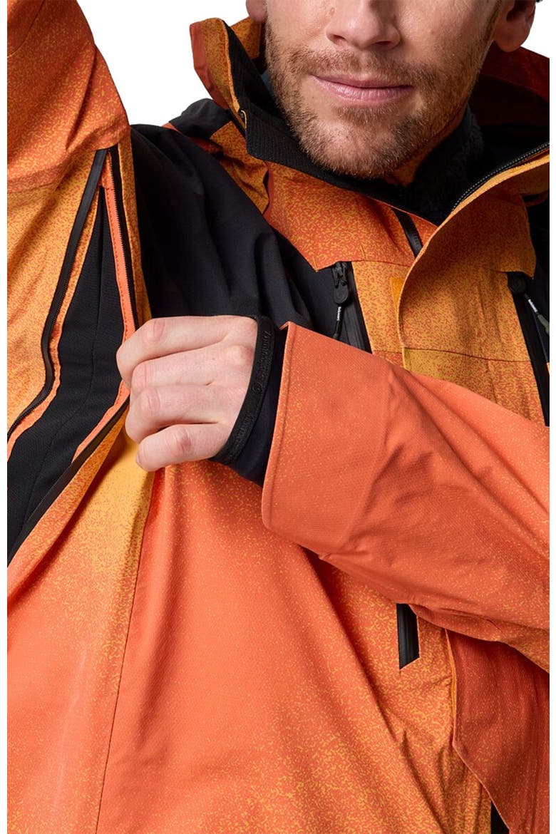 Cottonwoods Lt Xpore 3L Jacket - Men's, Alternate, color, Boundary Orange Ombre/Black