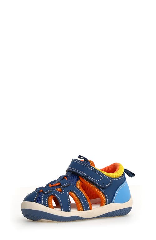 Naturino Rekin Fisherman Sandal in Azure-Oltremare 
