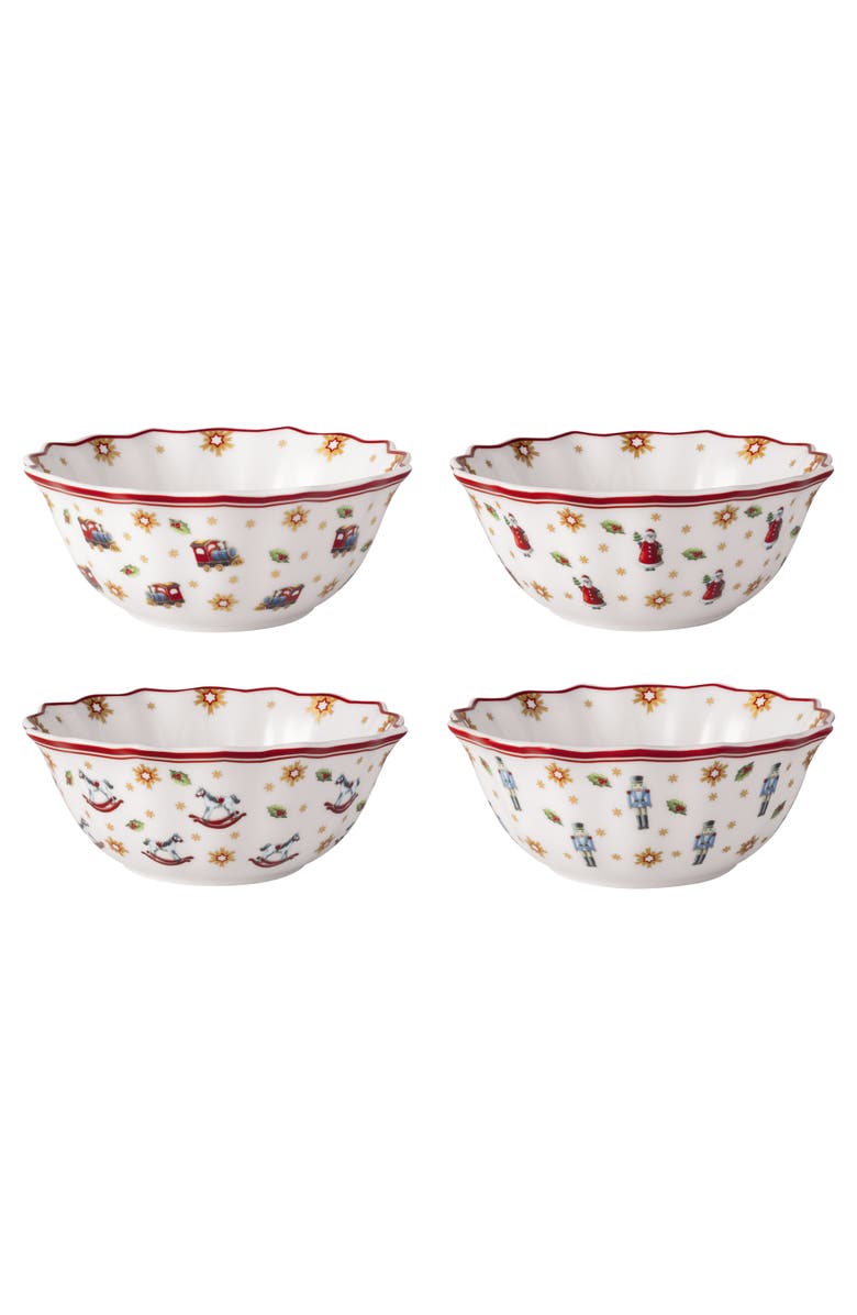Villeroy & Boch Toy's Delight Anniversary Bowl  Set of 4, Main, color, Multi
