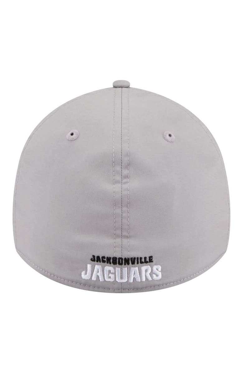 New Era Men's New Era Gray Jacksonville Jaguars Perforated 39THIRTY Flex Hat, Alternate, color, Gray