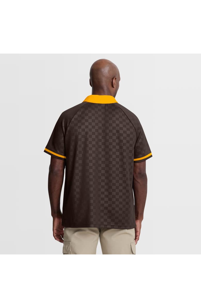 FANATICS Men's Fanatics  Brown San Diego Padres Homerun Raglan V-Neck Polo, Alternate, color, Brown
