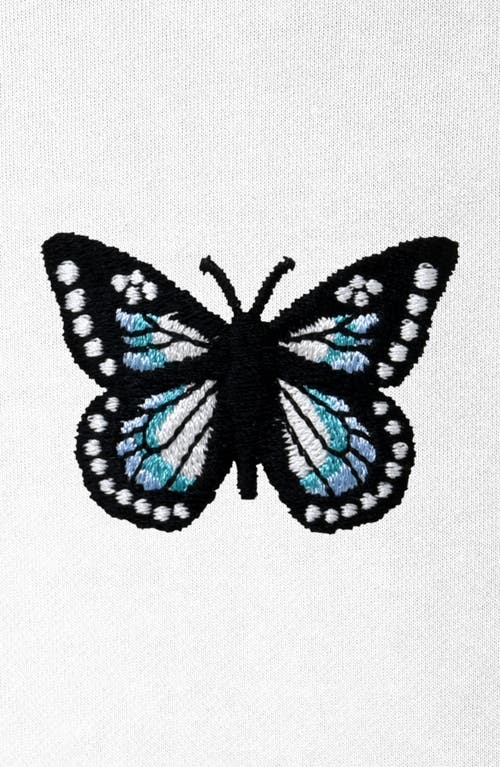 Dalix Womens Butterfly Heavyweight Relaxed Sweatshirt