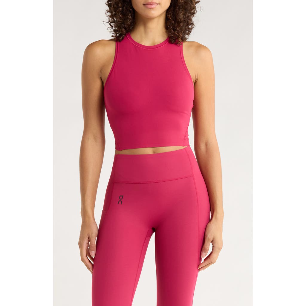 On Studio Crop Tank In Pink