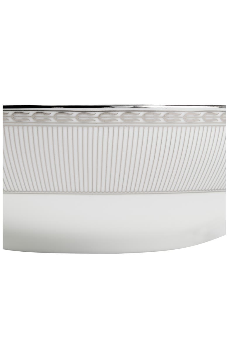 Silver Tonquin Bone China Cereal Bowl, Alternate, color, SILVER