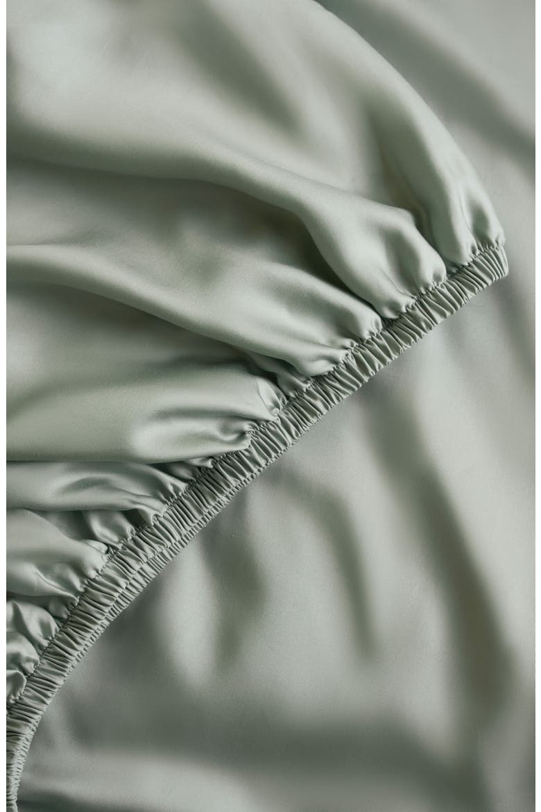 Sateen Sheet Set, Alternate, color, SAGE