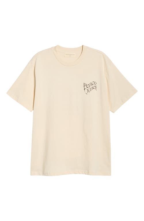 Museum Of Peace And Quiet Museum Of Peace & Quiet Warped Graphic T-shirt In Neutral