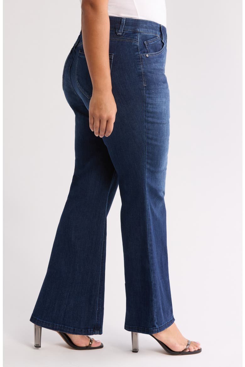 High Waist Out There Flare Jeans, Alternate, color, INDIGO