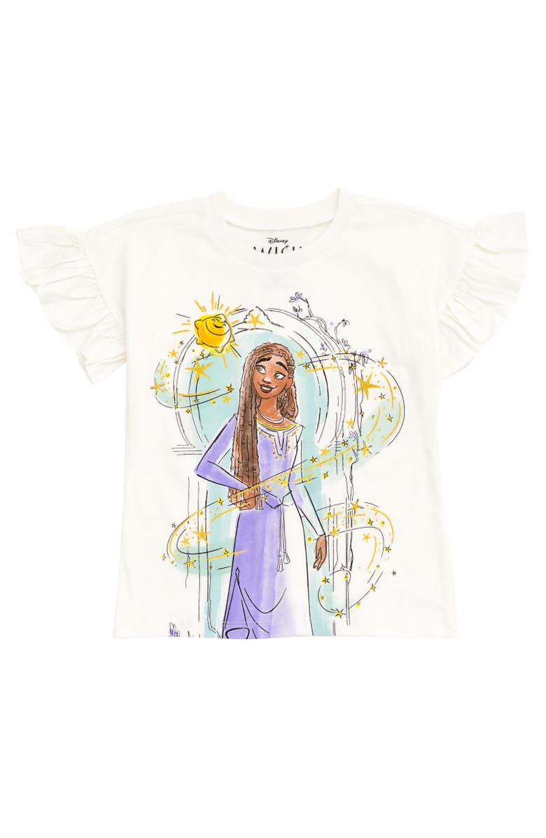 Disney Wish T-Shirt & Leggings Set, Alternate, color, White / Purple