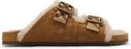 Burberry Urchin Genuine Shearling Slide Sandal