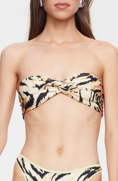 Bella Twisted Bandeau Bikini Top