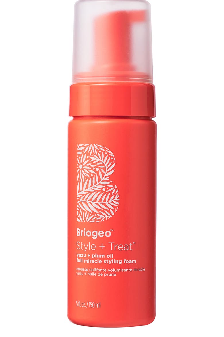 Style + Treat Yuzu + Plum Oil Hair Styling Texture Foam, Main, color, NO COLOR