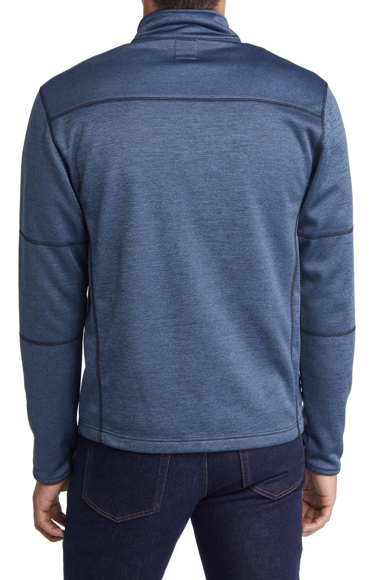 Vintage 1946 Space Dye Half Zip Fleece Pullover, Alternate, color, 