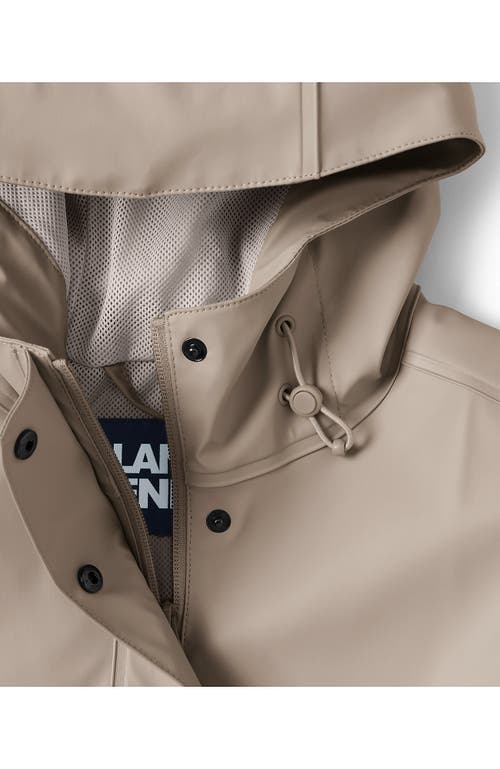 LANDS' END LANDS' END SQUALL WATERPROOF RAIN SLICKER JACKET 