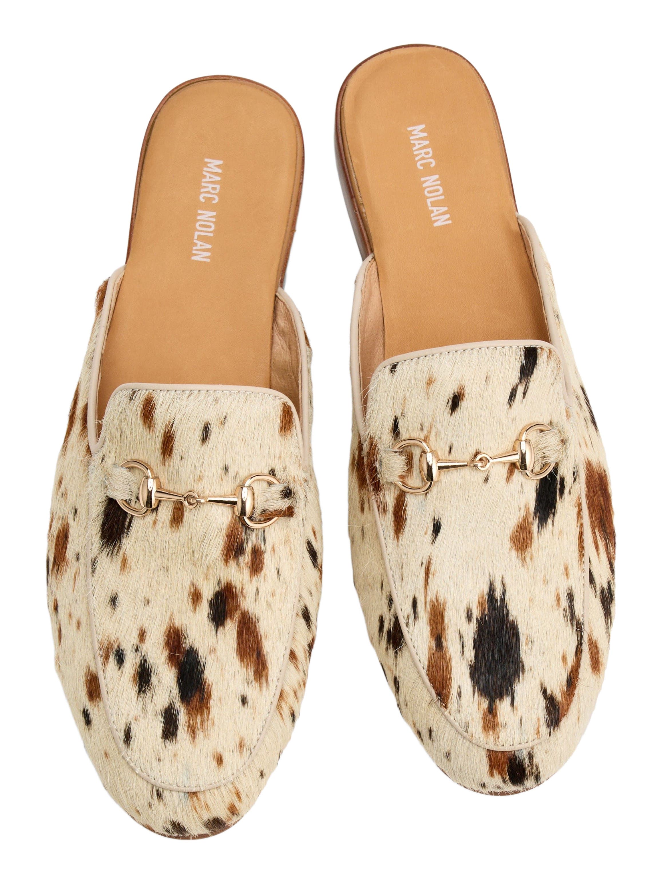 MARC NOLAN Ms. Del Sol Loafer Mule, Alternate, color, Appaloosa