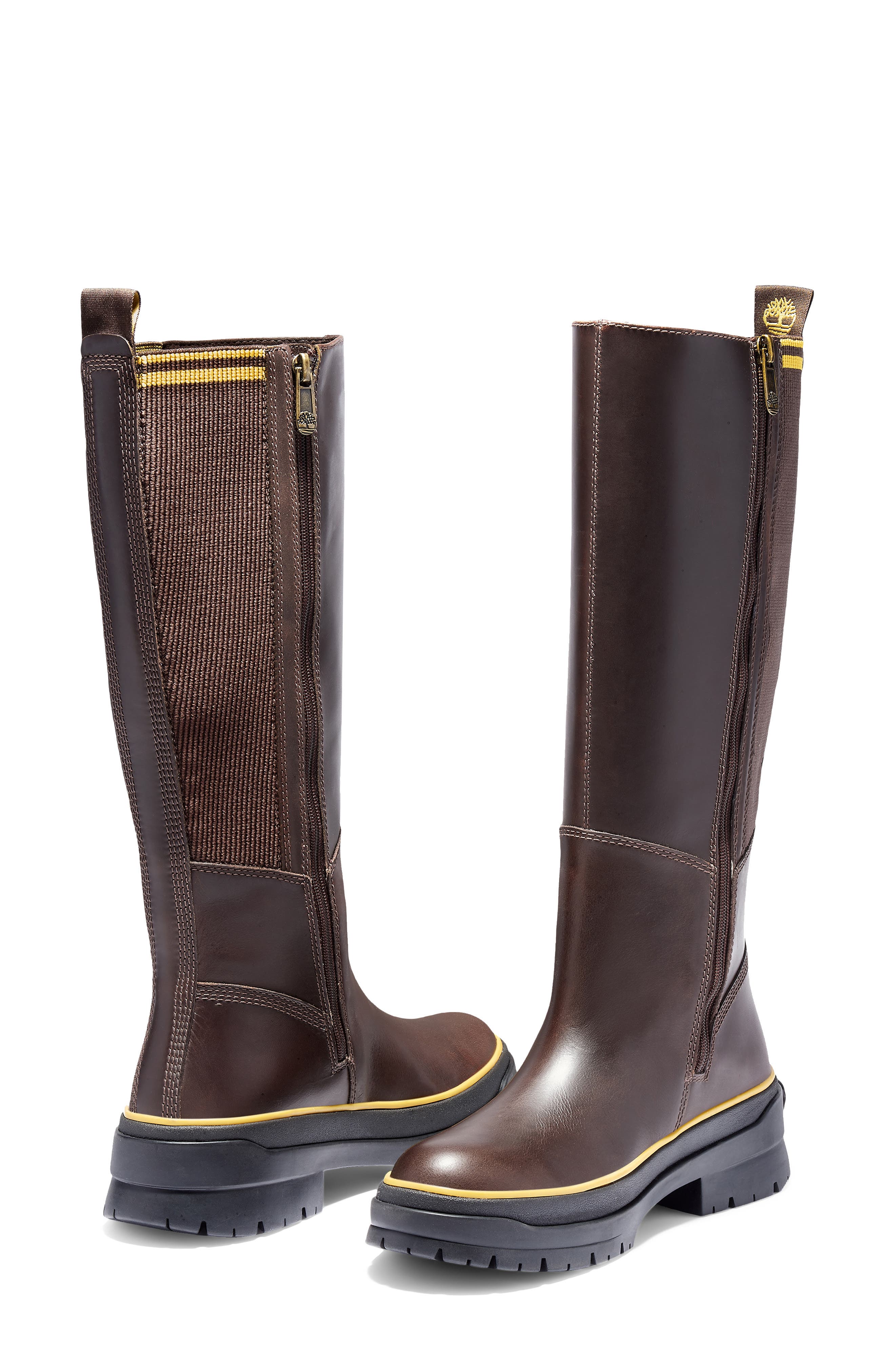 Timberland Malynn Waterproof Tall Boot, Alternate, color, 