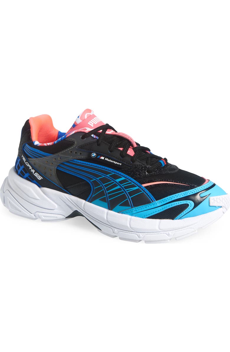 PUMA Scuderia BMW Velophasis Neon Sneaker, Main, color,
