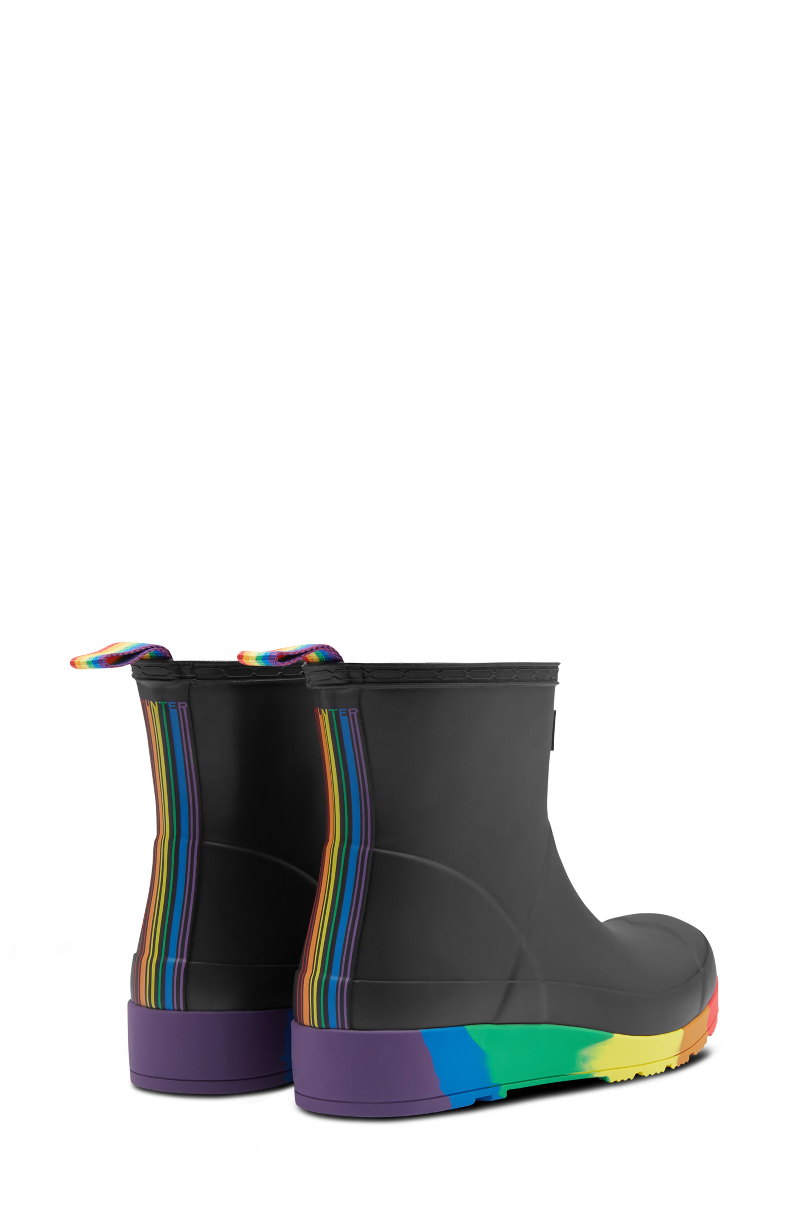 Hunter Original Pride Play Waterproof Rain Boot, Alternate, color, 