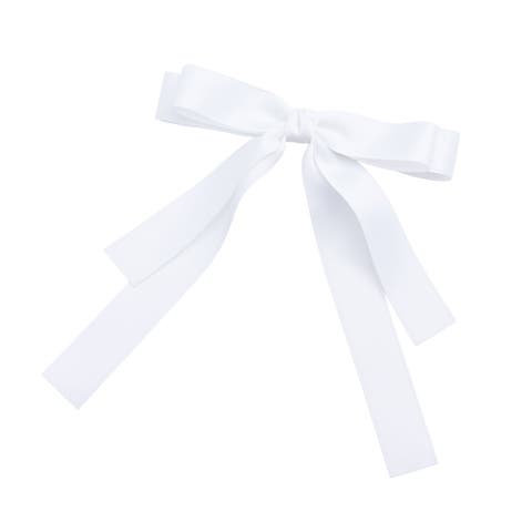 Graceful Satin Long-streamer Hair Clip